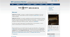 Desktop Screenshot of billlawrencereview.com